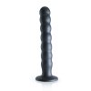 Beaded Silicone G-Spot Dildo - 8'' / 20,5 cm